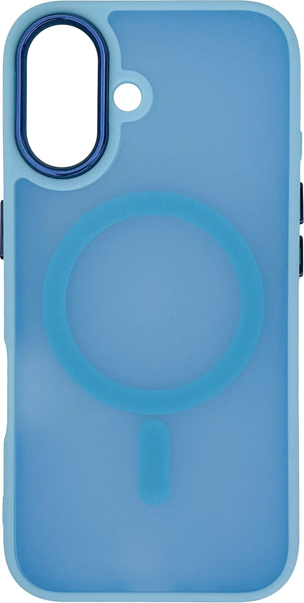 Mbështjellës Hurtel Fashion Case MagSafe për iPhone 16e, Blu
