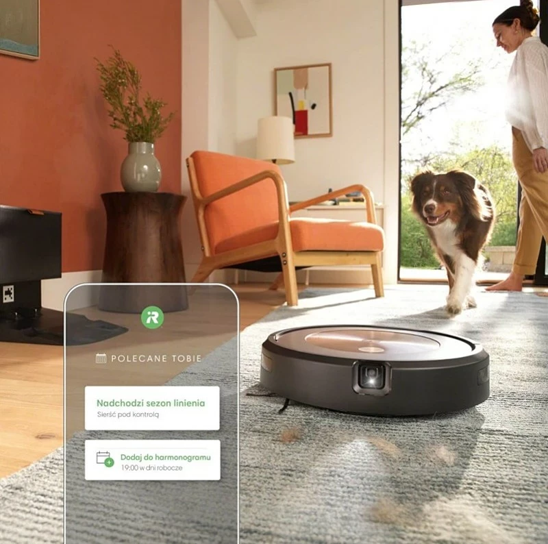 Fshesë robotike iRobot Roomba j9+, i zi