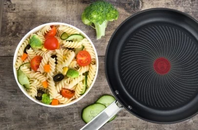 Tigan Tefal Intuition B8170644, 28 cm, Çelik, Titanium