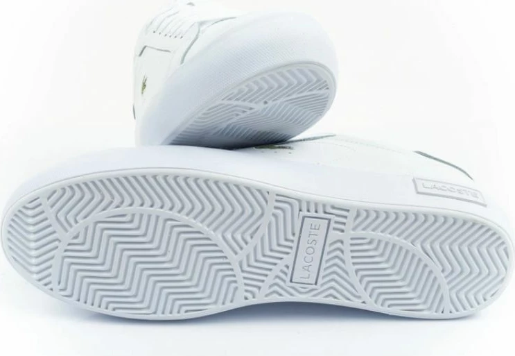 Këpucë për meshkuj Lacoste, të bardha