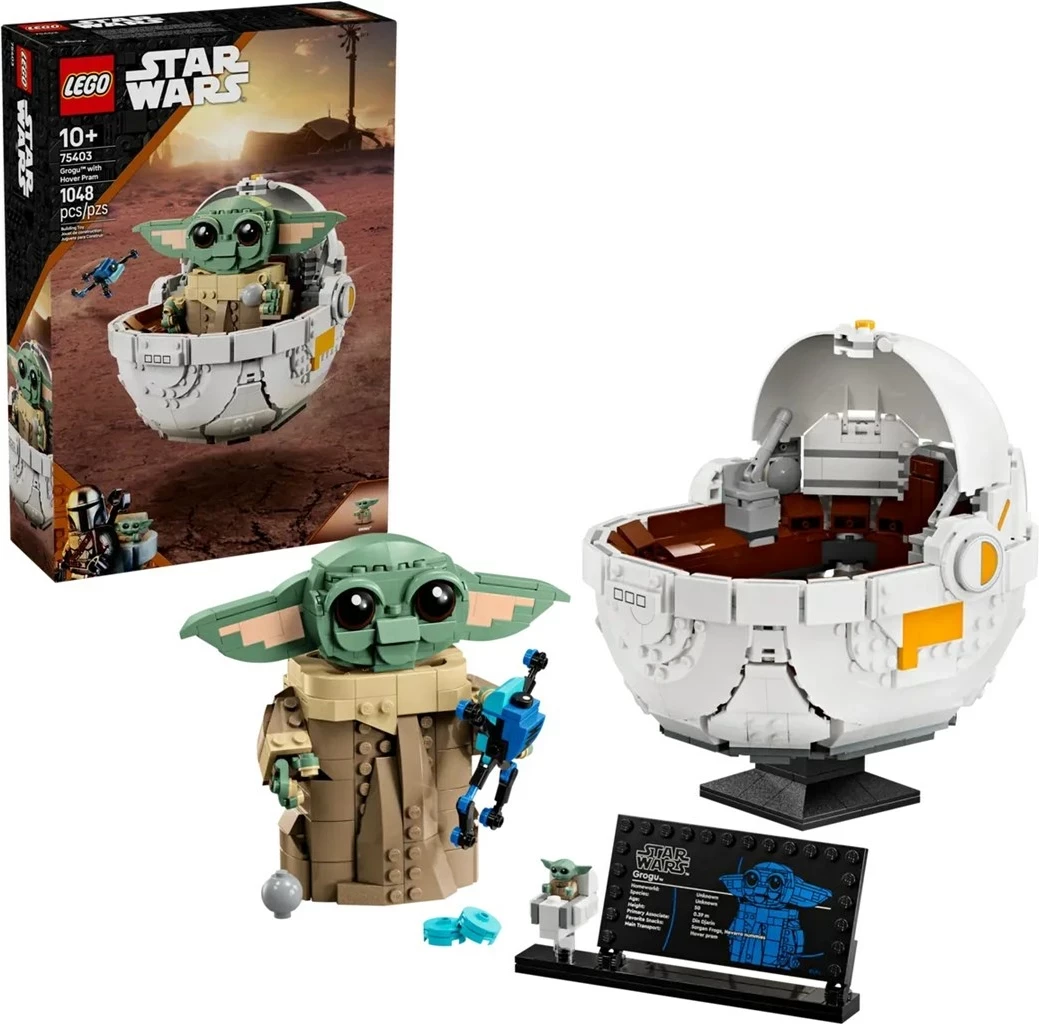 Set LEGO Star Wars Grogu me Hover Pram