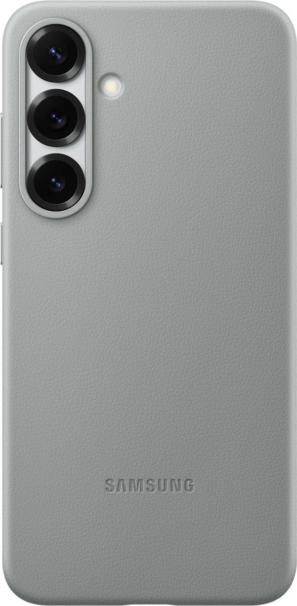 Mbështjellës Samsung Galaxy S25+, 17 cm (6.7"), lëkurë sintetike, ngjyrë e hirtë