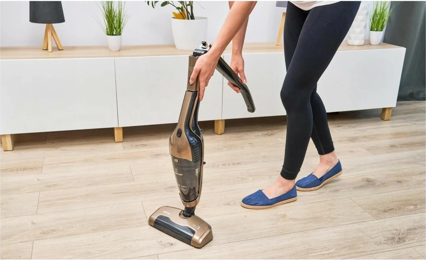 Fshesë elektrike Zelmer ZSVC422, 22V, e artë