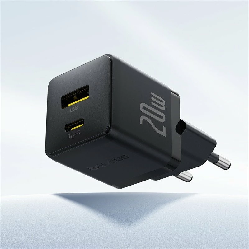 Karikues muri Baseus Palm 20W USB-C + USB-A (PD/QC) P10111608113-00, i zi