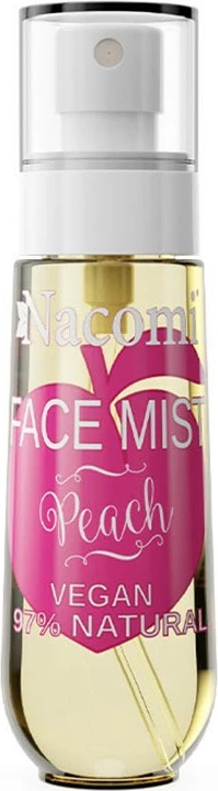Spray për fytyrë dhe trup Nacomi Vegan Natural Peach për femra, 80ml