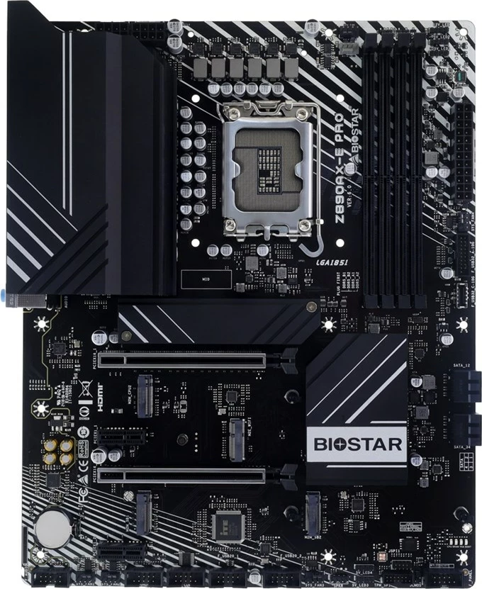 Pllakë amë Biostar Z890AX-E PRO, ATX, e zezë