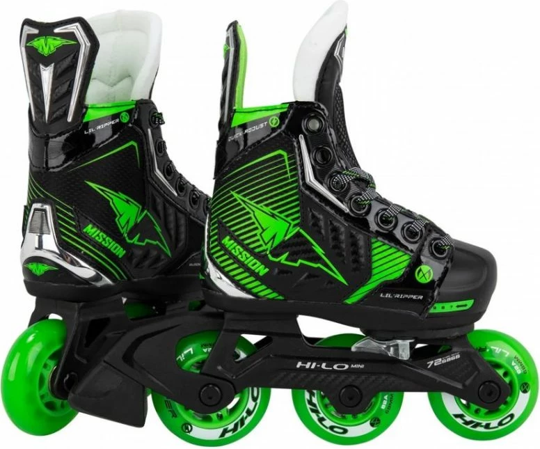 Rrota për fëmijë Mission, të zeza me jeshile