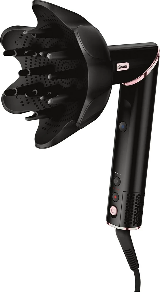 Stiluese për floke Multistyler Shark FlexStyle 5-in-1, 1400W, e zezë/ rozë