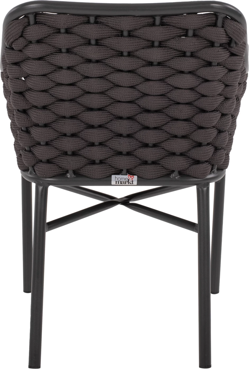 Karrige alumini me litar, ngjyrë gri, FH5858.01, 56x58x76 cm