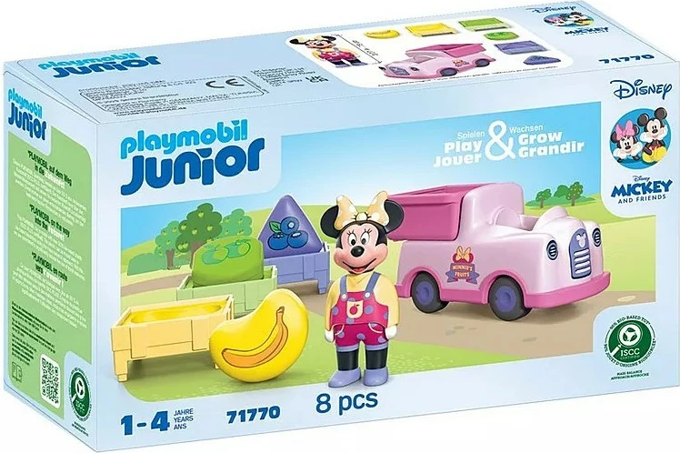 Set lodrash Playmobil Junior Disney Minnie Mouse 71770, 8 pjesë