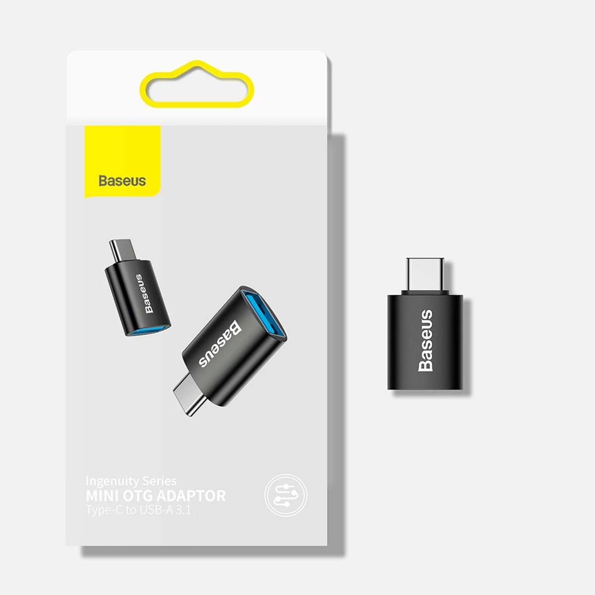 Adapter USB Type-C në USB-A 3.2 Gen 1 Baseus Ingenuity Series, Blu