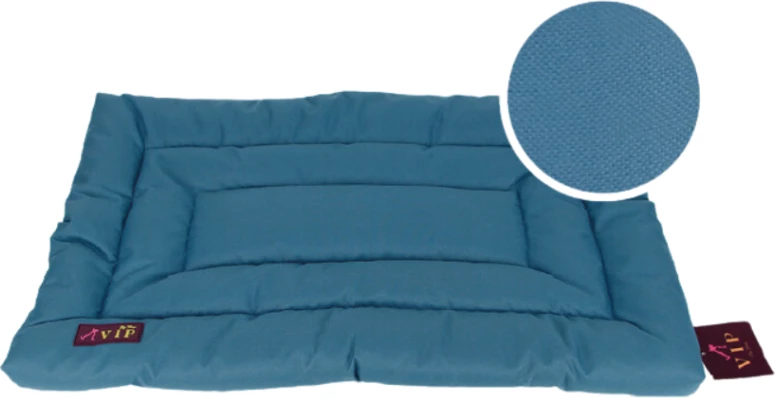 Jastëk shtrati për qen Tramp VIP by Tramp MAYA 122 x 73 cm, antibakterial, frymëmarrës, i larshëm, blu