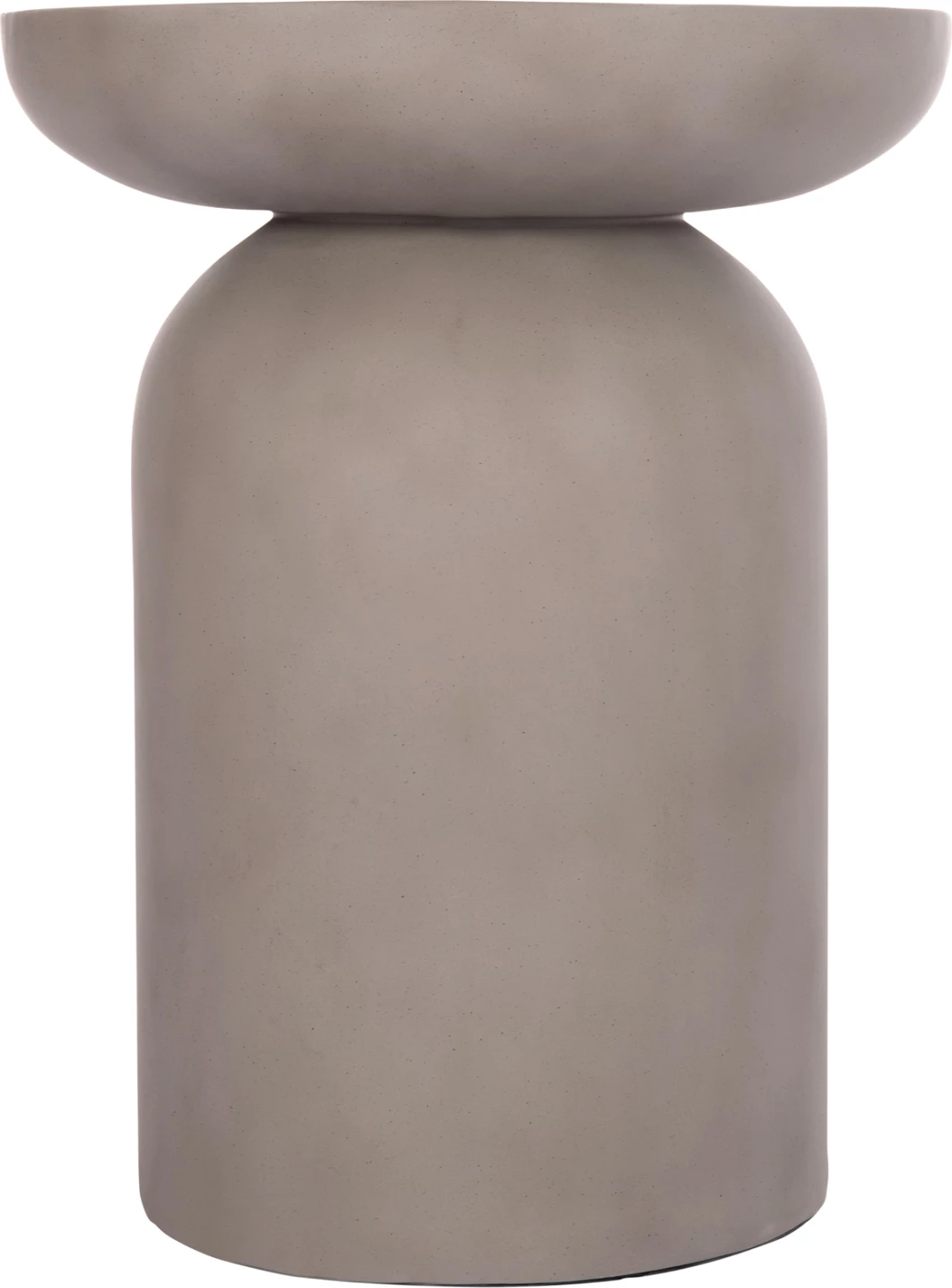 Tavolinë anësore e lartë ANNA, fibër-cement, ngjyrë gri, FH18160.03, 60x76cm