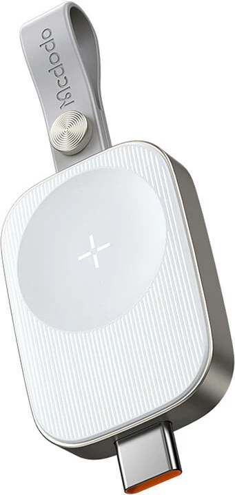Karikues wireless Mcdodo CH-4992 për Apple Watch, USB-C, i bardhë