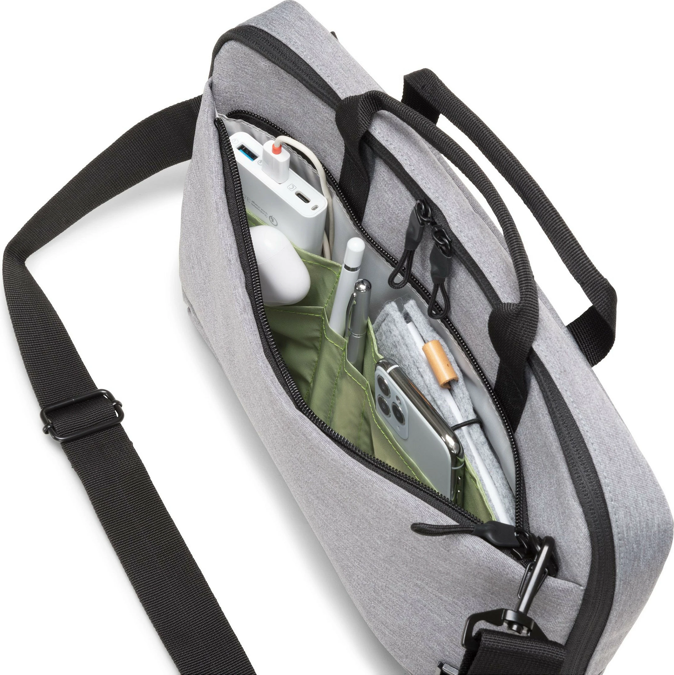 Kasë laptopi DICOTA Slim Eco MOTION 14-15.6", material PET i ricikluar, ngjyrë gri