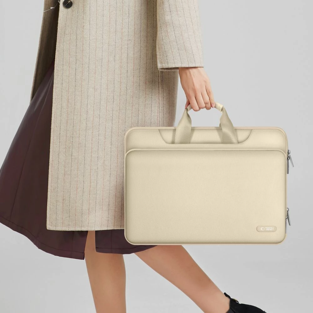 Çantë laptopi Tech-Protect PocketBag 13-14", Bezhe