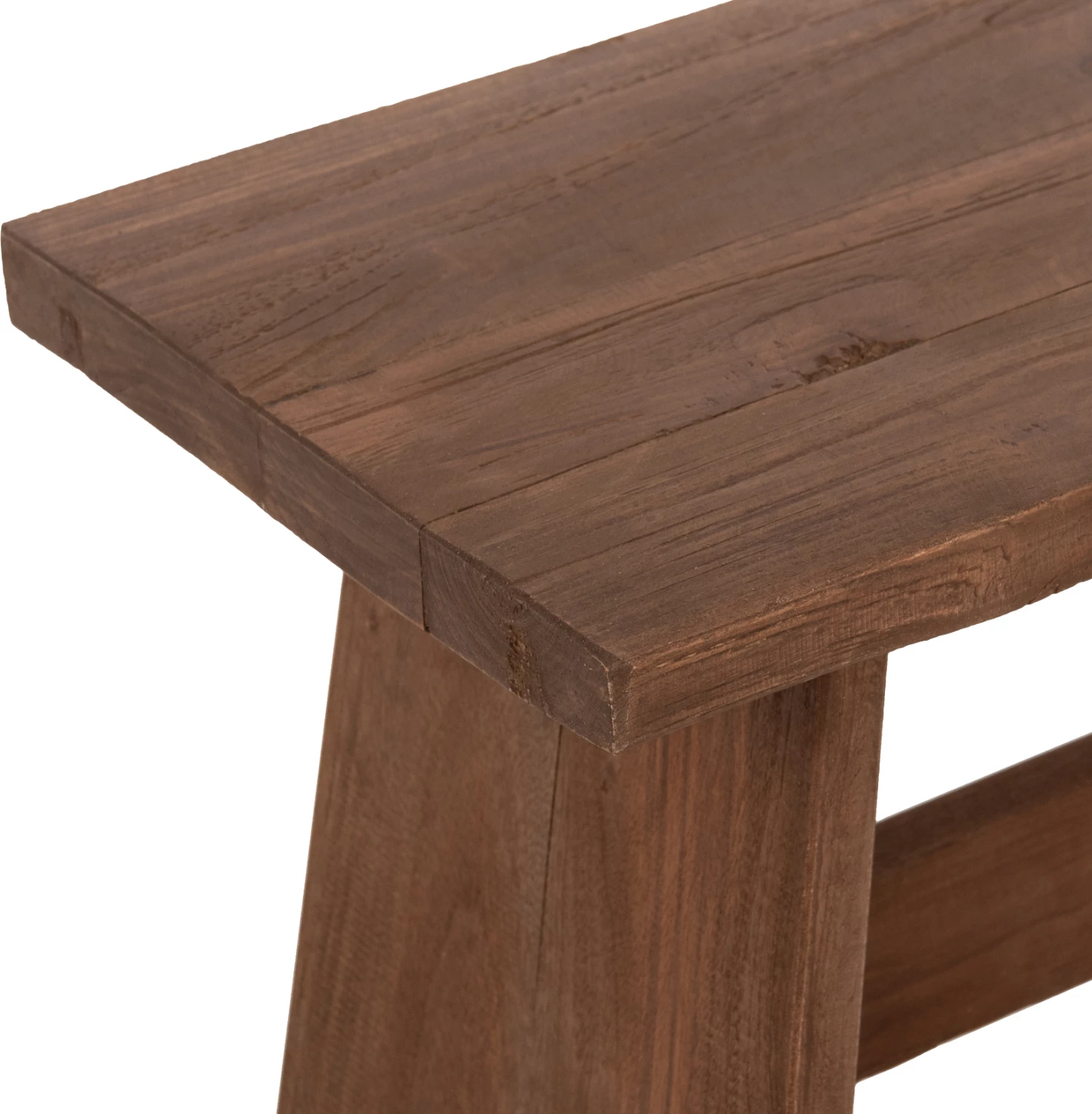 Tavolinë anësore/karrige FH7901 dru i përzier, ngjyrë natyrale, 40x25x29.5H cm