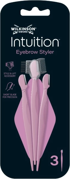 Mjet për vetulla Wilkinson Intuition Eyebrow Styler për femra, 3 copë