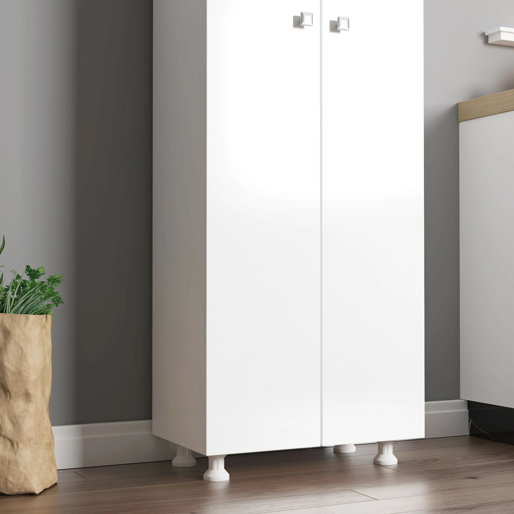 Dollap multifunksional Hanah Home, FRN-12043, i bardhë