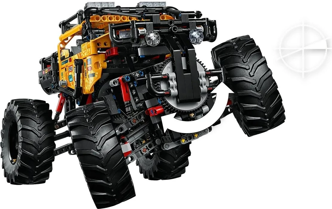 Set LEGO Technic 4X4 X-treme Off-Roader 42099, Portokalli