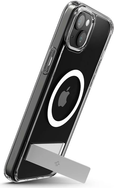 Mbështjellës Spigen Ultra Hybrid S MagSafe për iPhone 15 Plus, Transparent