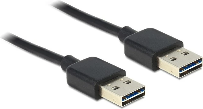 Kabllo USB 2.0 DeLOCK 85556, 2m, USB A në USB A, e zezë
