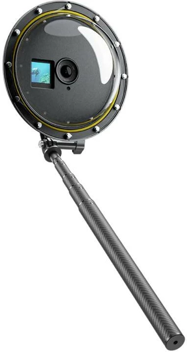 Kasë dome port Telesin OA-DMP-001 për DJI Action 3/4, efekt 50/50, deri 30m, me aksesorë