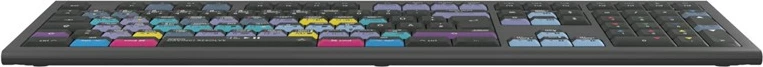 Tastierë LogicKeyboard Astra 2 DaVinci Resolve DE Mac, ndriçim, shumëngjyrëshe