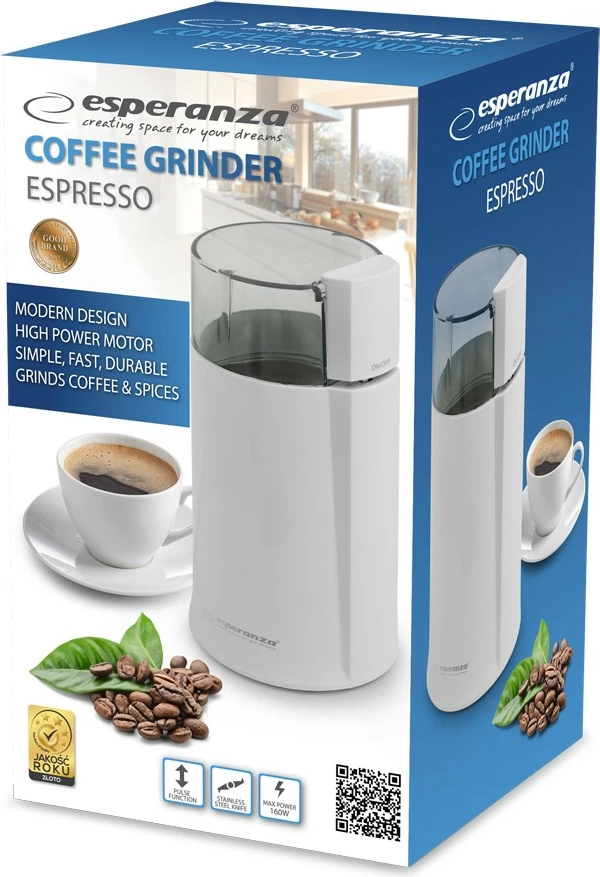 Bluajse kafeje Esperanza EKC001W, 50g, e bardhë