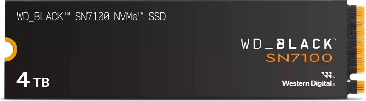 SSD WD Black SN7100, 4TB, M.2, PCI Express 4.0, NVMe, i zi