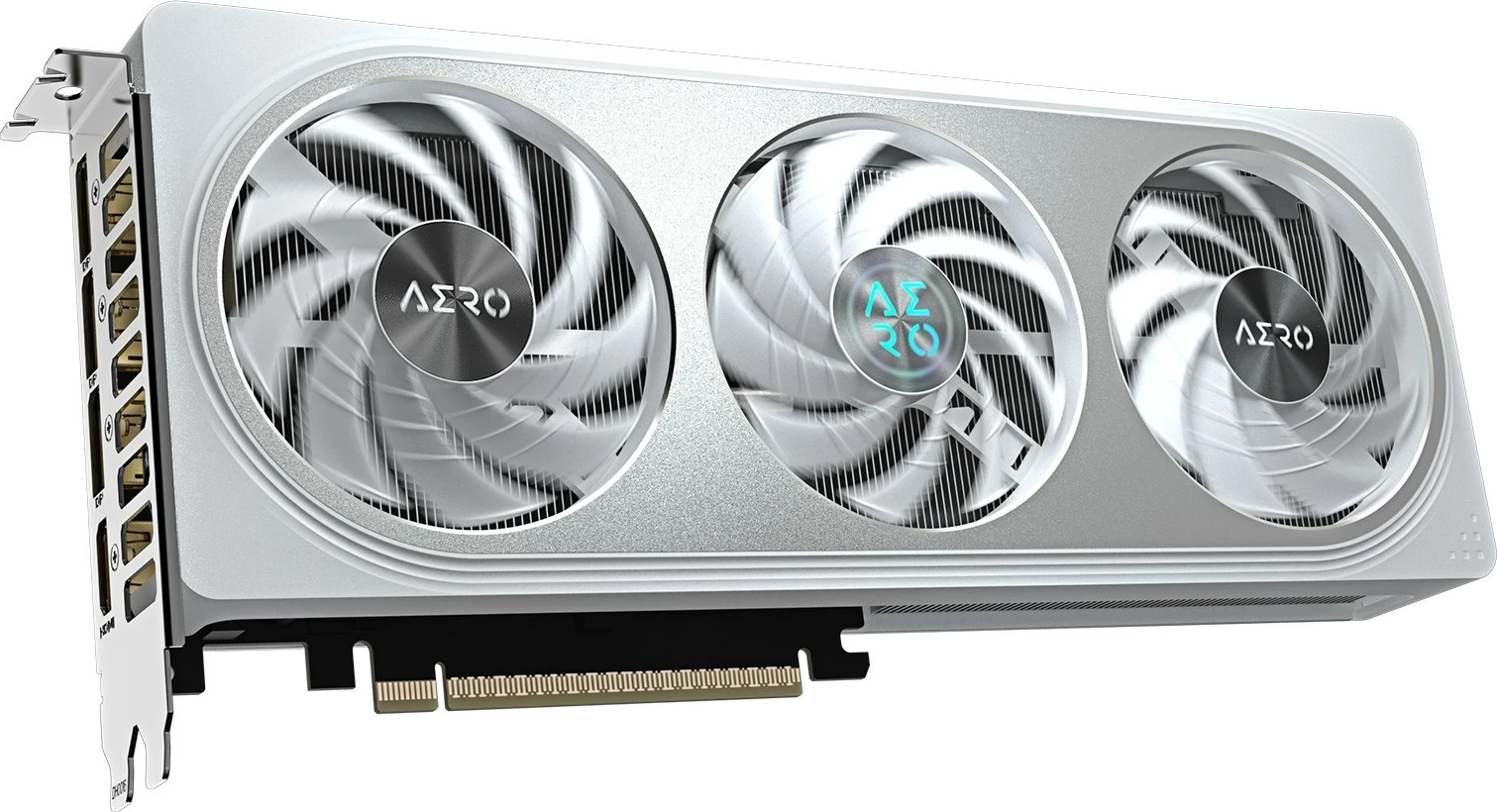 Kartelë grafike Gigabyte GeForce RTX 5060 AERO OC 8G, 8 GB GDDR7, e bardhë