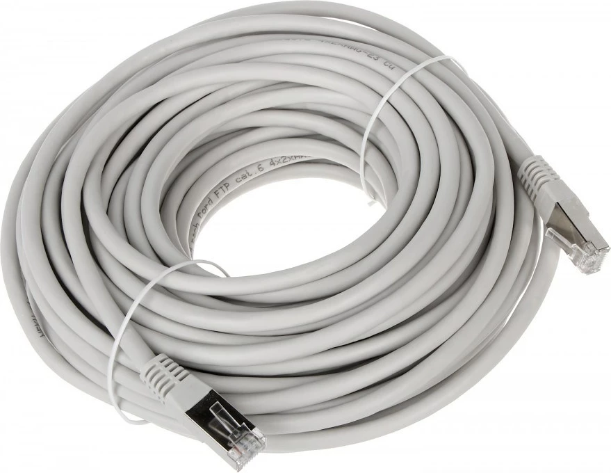 Kabllo rrjeti Lanberg Patchcord Cat.6 FTP 20m Gri