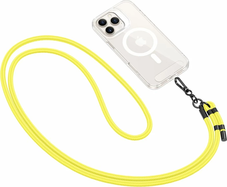 Rrip crossbody për celular Tech-Protect C1S, i verdhë