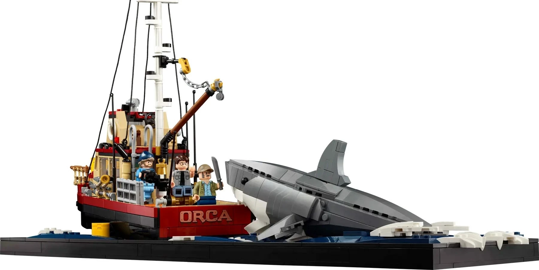Set LEGO IDEAS 21350 Jaws, për të rritur