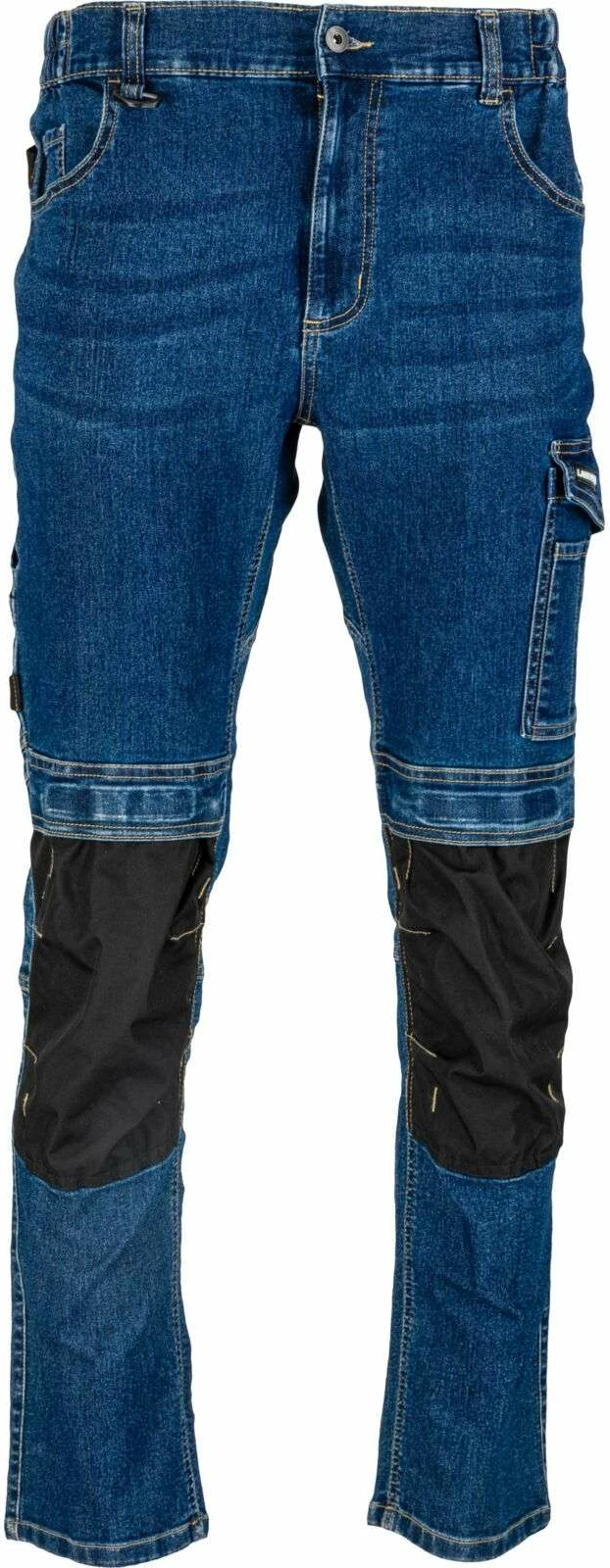 Pantallona pune xhinse LAHTI PRO L40550, slim fit, stretch, të përforcuara, XL, blu e errët