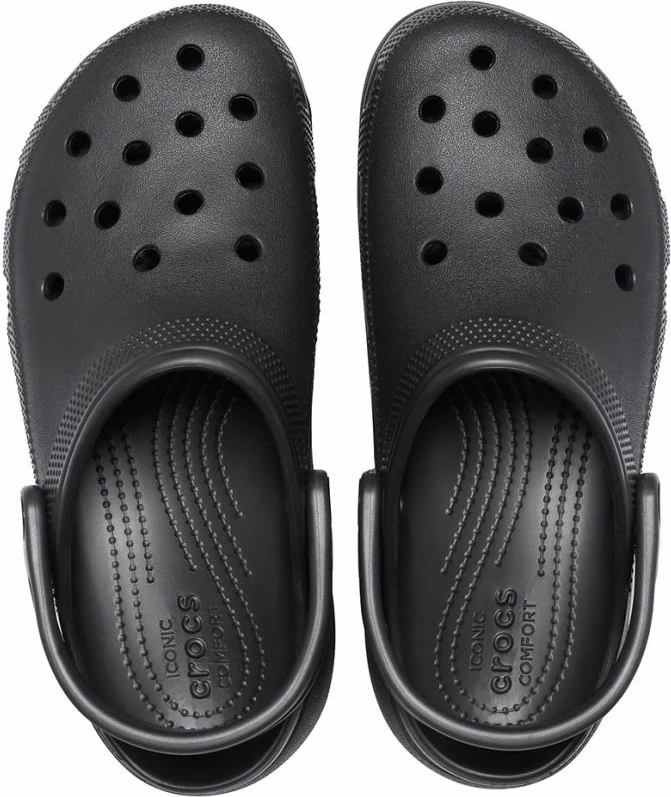 Këpucë Crocs për femra, të zeza