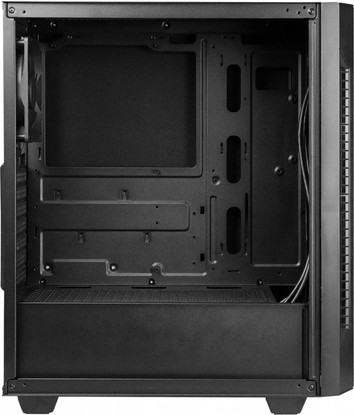 Kasë Chieftec AS-01B-OP midi tower, ATX/mATX/Mini-ITX, 4 fole disqesh, 1x120mm ventilator, radiator 280mm, USB 3.0, e zezë