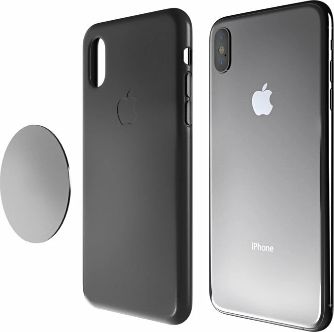 Mbajtës magnetik për veturë Wozinsky WMH-03, për grilë, i zi