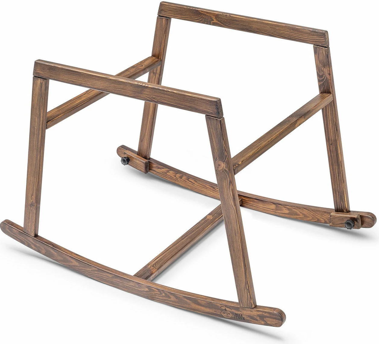 Djep Skye Decor, ngjyrë e zezë, arrë