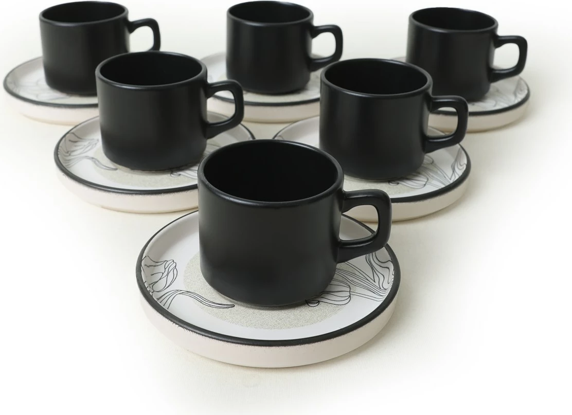 Set filxhanash kafeje (12 copë), Hermia Concept, X00017410