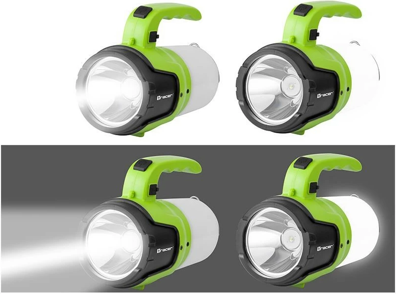 Fener Tracer TRAOSW46895, 1200mAh, 8 LED, i zi/gjelbër