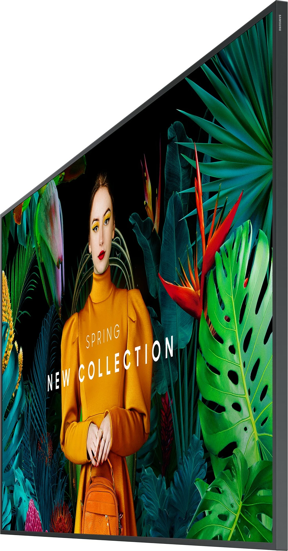 Panel digjital Samsung QH43C, LCD, 43", 3840 x 2160, Wi-Fi, e zezë