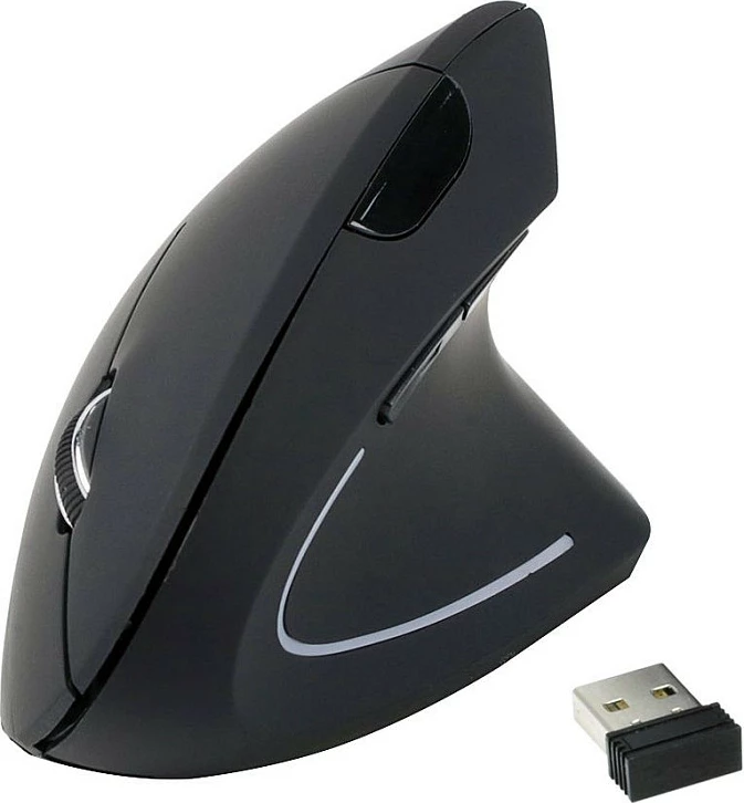 Maus wireless Equip Ergo, 1600 DPI, 5 taste, nano USB, i zi