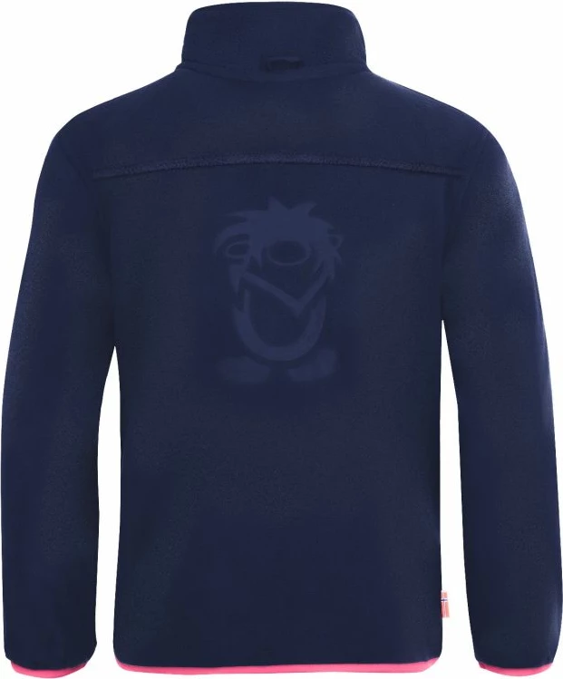 Jakne fleece për vajza Trollkids Oppdal Jacket XT, navy/rozë