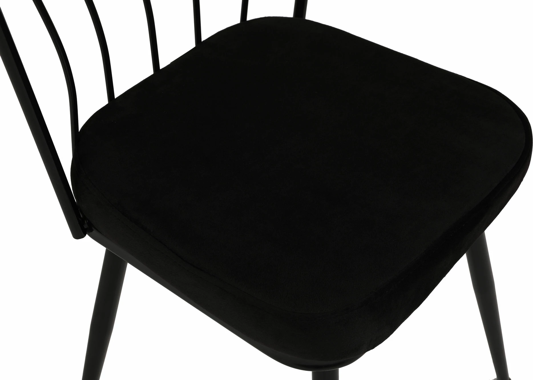 Set karrigesh moderne (2 copë), ngjyrë e zezë, Skye Decor, Yıldız 943 V2