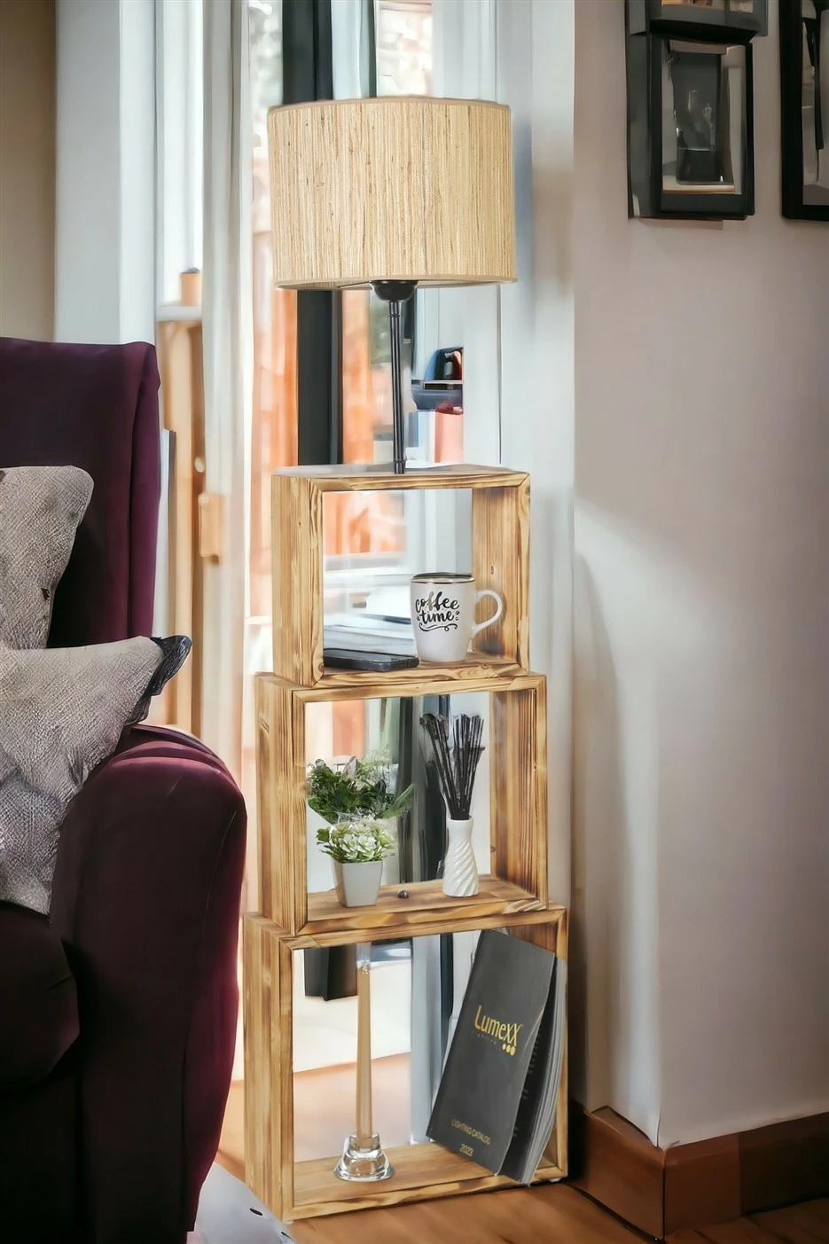 Llambë dyshemeje Opviq, ngjyrë lisi, 8835-5