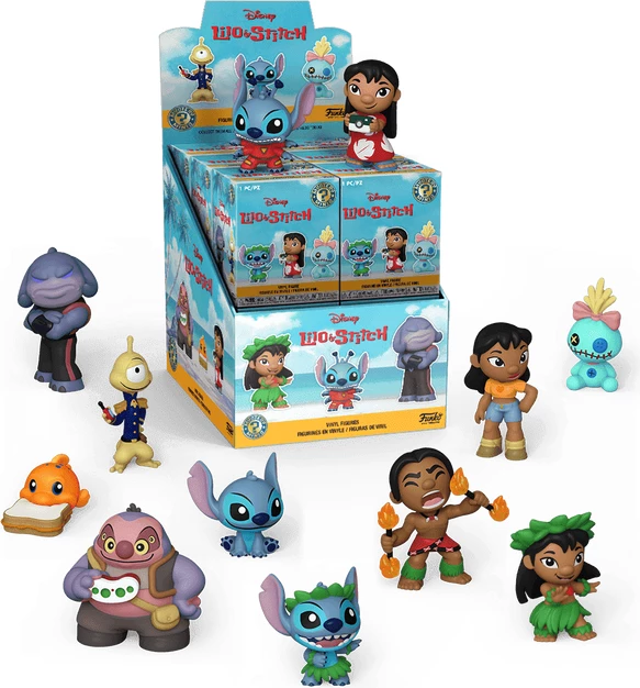 Figurinë koleksionuese Funko Mystery Mini Disney Lilo & Stitch, vinyl, 1 copë (blind box)