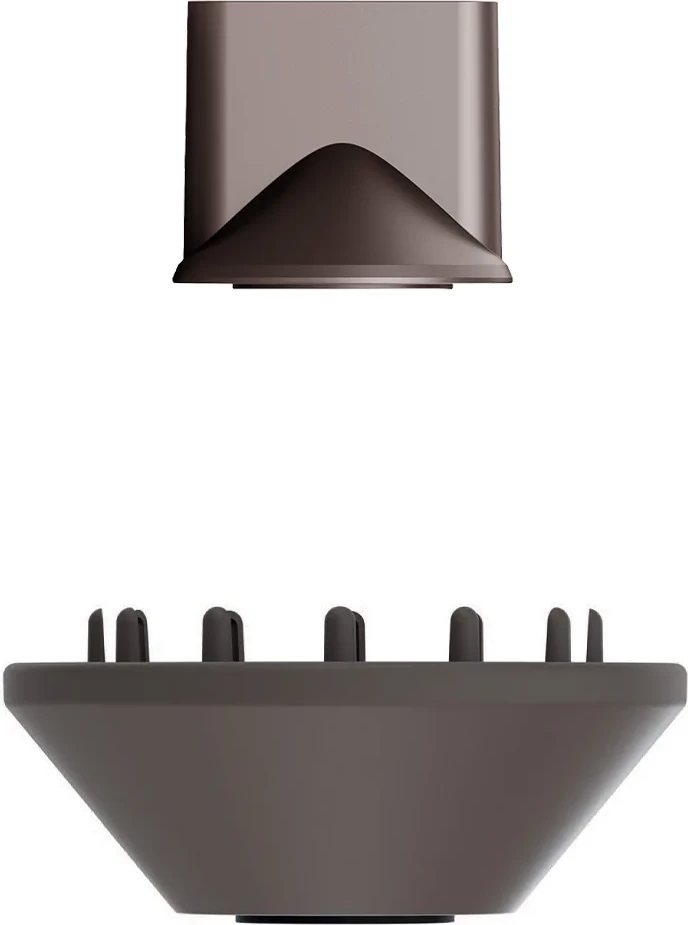 Tharëse flokësh, Elit AURRA, BLDC 110,000 rpm, 1600 W, ekran LED me ngjyra, jone, koka magnetike, lux brown