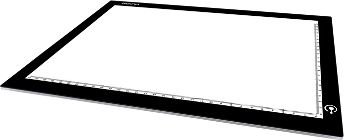 Tabelë ndriçuese për vizatim Huion L4S, LED, A4, USB, e zezë