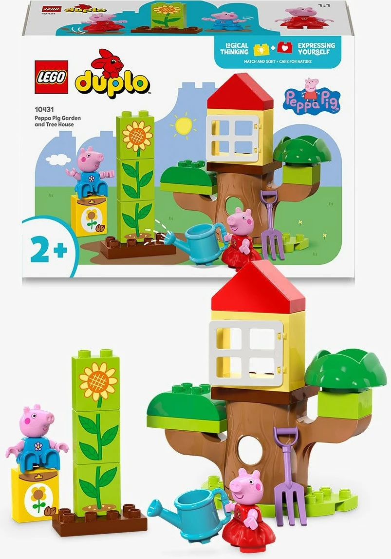 Set ndërtimi LEGO DUPLO Peppa Pig 10431, 20 pjesë, shumëngjyrësh